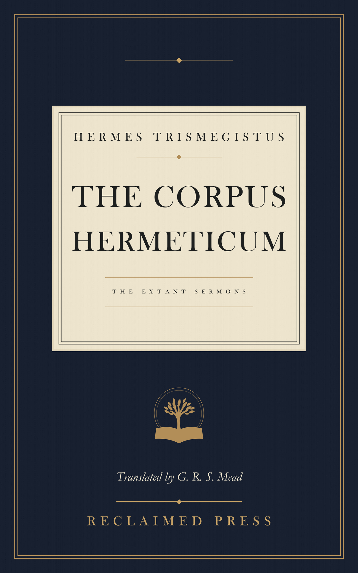 Cover of The Corpus Hermeticum by Hermes Trismegistus